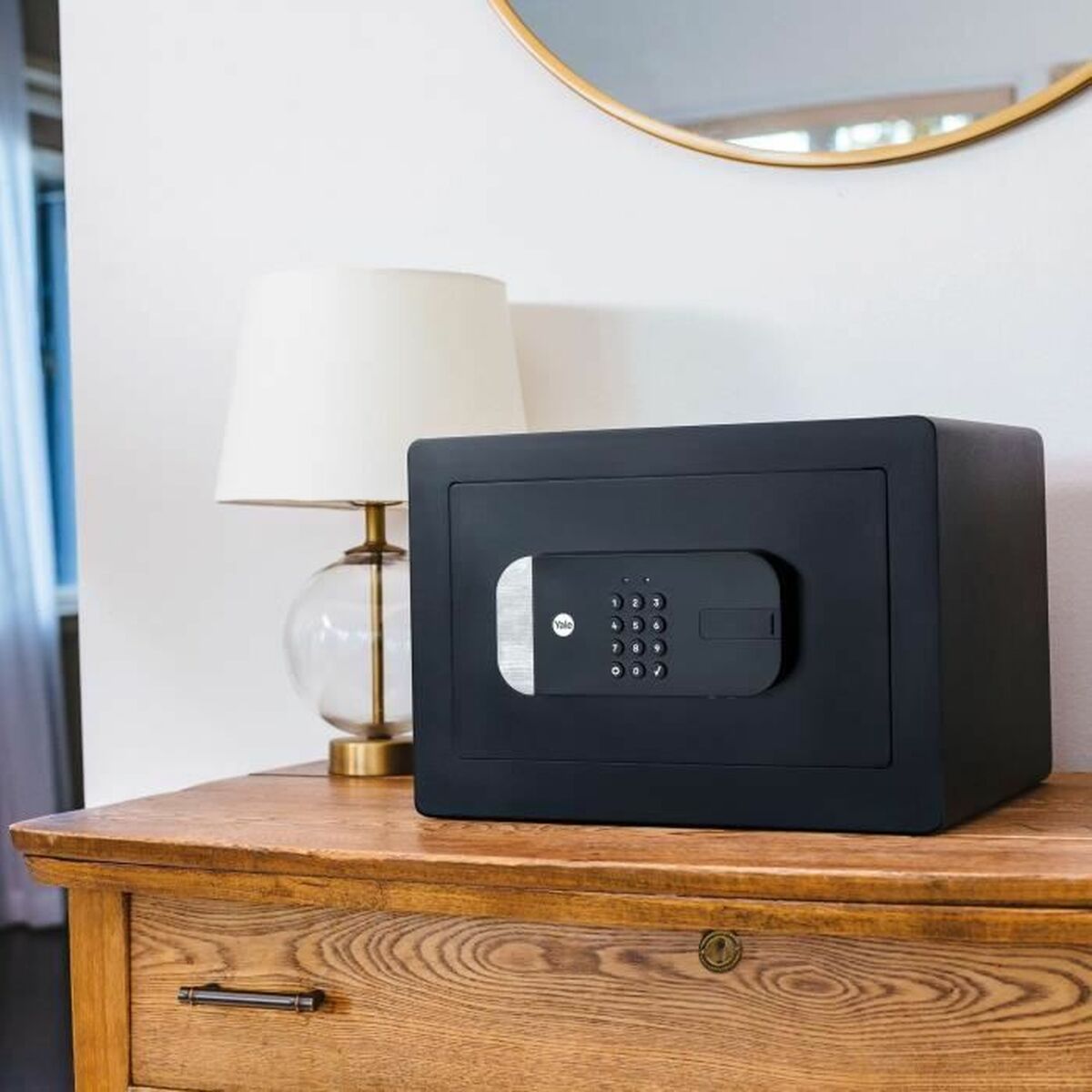 Safe mit elektronischem Schloss Yale YSS/250/EB1 Schwarz